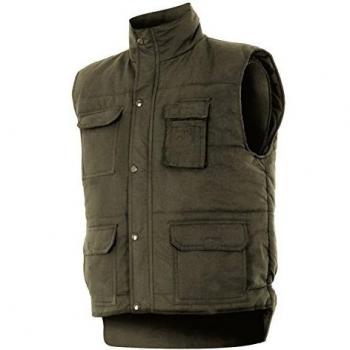 Chaleco 108 verde caza multibolsillos T-XL