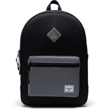 Sac à dos Herschel Heritage XL Noir avec Détails Argentés