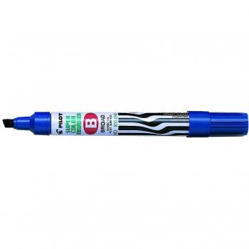 Marcatore punta a scalpello Pilot SCA broad 2-4,5 mm blu 002420
