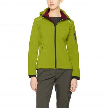 Personalisierte Jacke 3A05396 für Damen – Olive/Ketchup Design