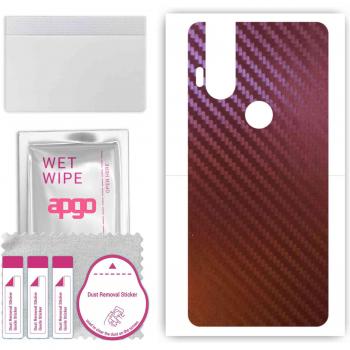 Skin in vinile Apgo per retro Motorola One Hyper, anti-graffio, semplice da installare