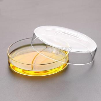 2 Stück 100mm Borosilikatglas Petri-Schalen für Labore