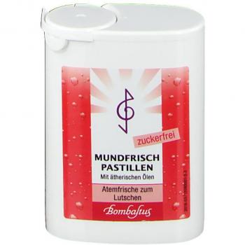 Bombastus Mundfrisch Pastillen 35 g mit ätherischen Ölen, zuckerfrei