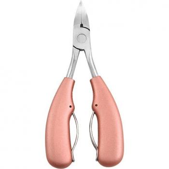 1Pc Blue Beauty Sharp Curved Nail Clipper