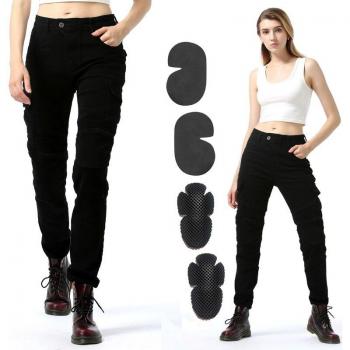 Protección Motocicleta: Pantalones Vaqueros Verdes