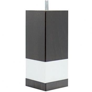 Pieds de Lit en Bois Teinte Wengé