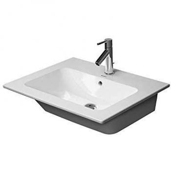 Duravit ME by Starck 63x49 cm Vanity Sink with Overflow and Faucet Hole