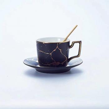 Bureau Café Marocain – Ensemble Soucoupe & Cuillère