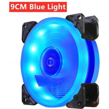 Quiet RGB LED PWM 4 Pin 90MM / 120MM PC Cooler
