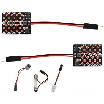 Kit 2x LED 24T10 12V – OFF‑ROAD, SV8.5, 4W, 1000 lm