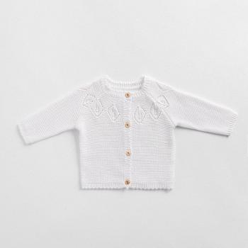 O-förmiger Baby Cardigan für Mädchen