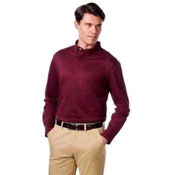 Maroon Elite Polo – XL Mens Mercerised Cotton Top
