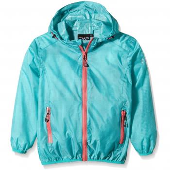 Veste de Pluie Fille CMP Tropical-V.Acqua-Corallo Taille M