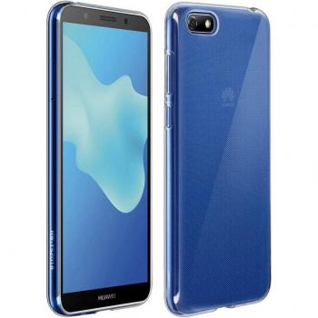 Avizar Funda de Silicona Transparente para Huawei Y5 2018/Honor 7S