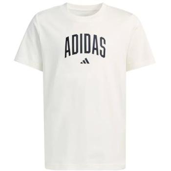 Junior Adidas Collegiate Pure White Tee
