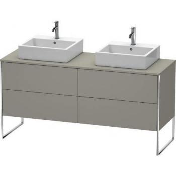 Duravit XS4927B8989 meuble sous lavabo gris flanelle