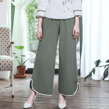 Komfortable Breitenbeinschuhe für Frauen im klassischen chinesischen Design – elastische Taille