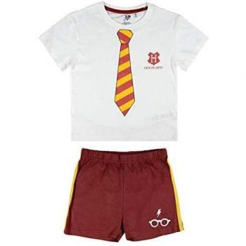 Pijama Corto Harry Potter de Algodón para Niños