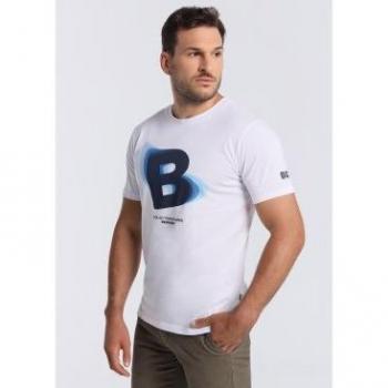 Bendorff 8875 Short Sleeve Men's Tee – White, Size S
