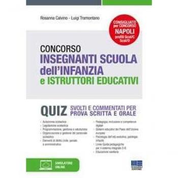 Concorso insegnanti scuola dell'infanzia e istruttori educativi
