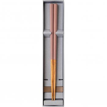 Unisex Natural Wood Chopstick Rest – Oak, Octagonal, Light Purple, 22.5 cm