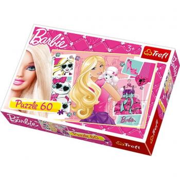 60-teiliges Barbie Ikona Mody Puzzle für Kinder