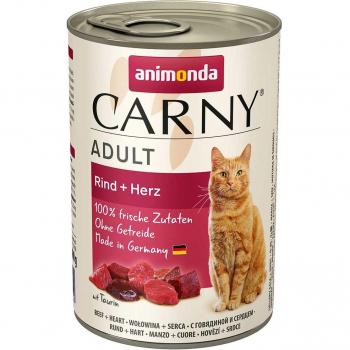 Animonda Carny Adult Rind und Herz 24x400g