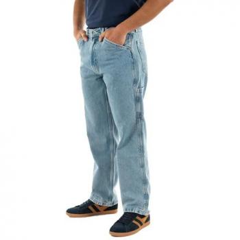Levi's 568 Stay Loose Pantalón Azul Denim Casual para Hombres