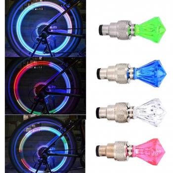 Lumières de valve de pneu LED pour vélo