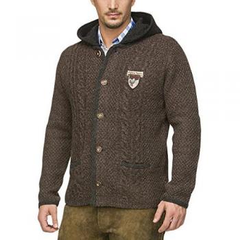 Stockerpoint Herren Jacke MH-440 Trachtenjacke, Braun (Bison), 60