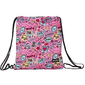 Sac à cordon 40 cm Safta Fab Blackfit Multicolore