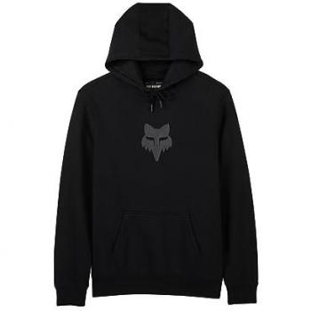 Felpa Fox Head in Cotone e Poliestere Nera S