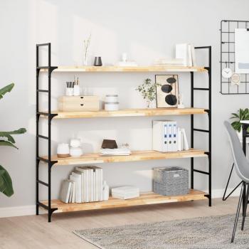 VidaXL Acacia Floating Shelves 2 pcs 140x30x4 cm Natural Finish