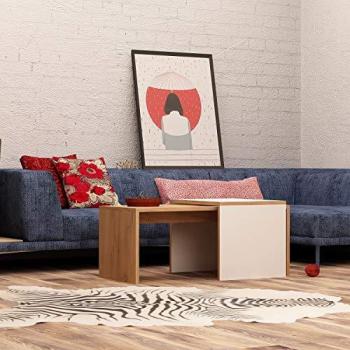 Homitis Couchtisch & Beistelltisch „Devon“ – 90 × 42 × 40 cm (Premium‑Serie)