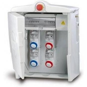 Fanton Quadro Midi con pulsante di emergenza IP55 74673