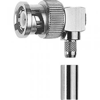 Telegaertner BNC Plug Right Angle 50 Ω 1 pc