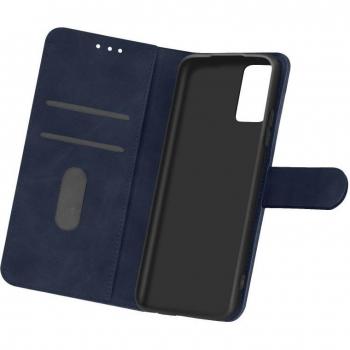Proteggi+Avizar per Samsung A33 5G: custodia portacarte + supporto blu notte