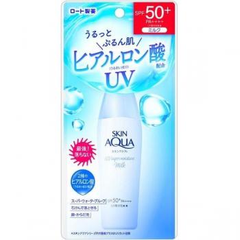 Skin Aqua Super Moisture UV Milk 40ml with Hyaluronic Acid, Sweat-Resistant, SPF50+ PA++++