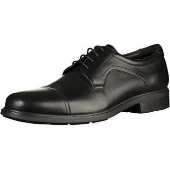 Geox U Dublin C, Scarpe Stringate Derby Uomo, Nero
