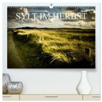 Premium Wandkalender Sylt im Herbst 2024