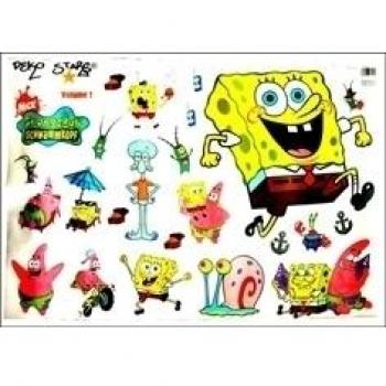 VDC Bob Esponja Adhesivo 70x100 cm