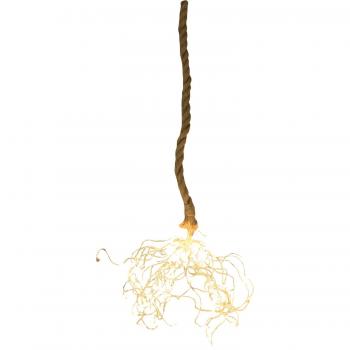 Jute Seil Gartendeko