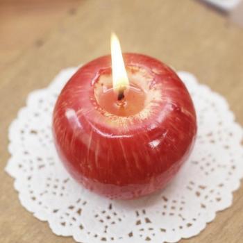 Luz de San Valentín: Vela Apple Red