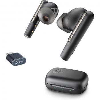 Auriculares True Wireless Poly Voyager Free 60 UC con USB-C