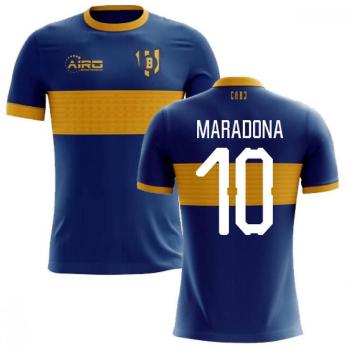 Airo Sportswear Boca Juniors Home Concept Jersey (MARADONA 10)