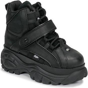 Buffalo 1348 Women's Black High-Top Athletic Shoes
