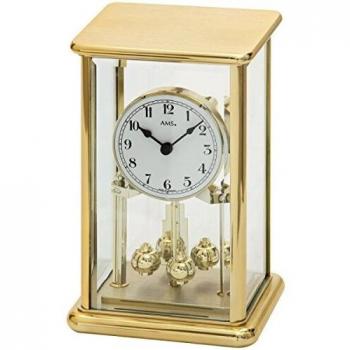 AMS Jahresuhr goldfarben