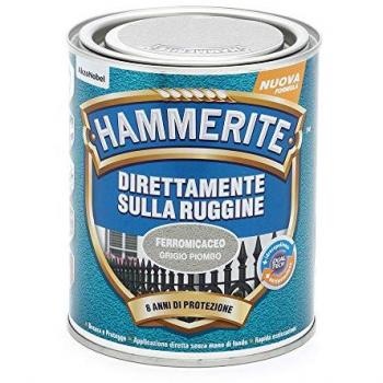 Smalto Antiruggine per Ferro e Metallo 750 ml Grigio Piombo