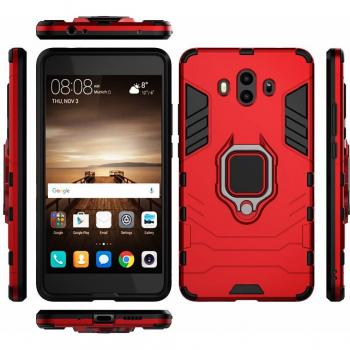 Coque silicone avec support anneau pour Huawei Mate 10