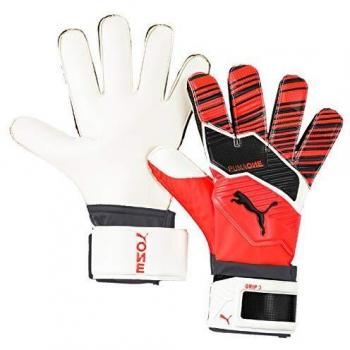 Rotes Puma ONE Grip 3 RC Torwarthandschuh F01